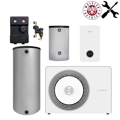 BOSCH Wärmepumpenpaket 5 kW mit Montage und Inbetriebnahme von unserem Installateurmeister
