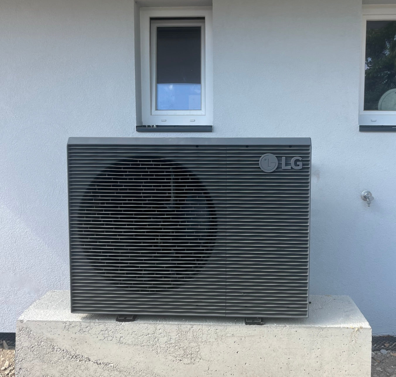 LG Wärmepumpenpaket 16 kW mit Montage und Inbetriebnahme von unserem Installateurmeister