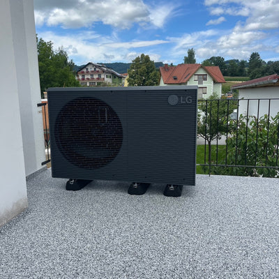 LG Wärmepumpenpaket 12 kW R290 mit Montage und Inbetriebnahme von unserem Installateurmeister