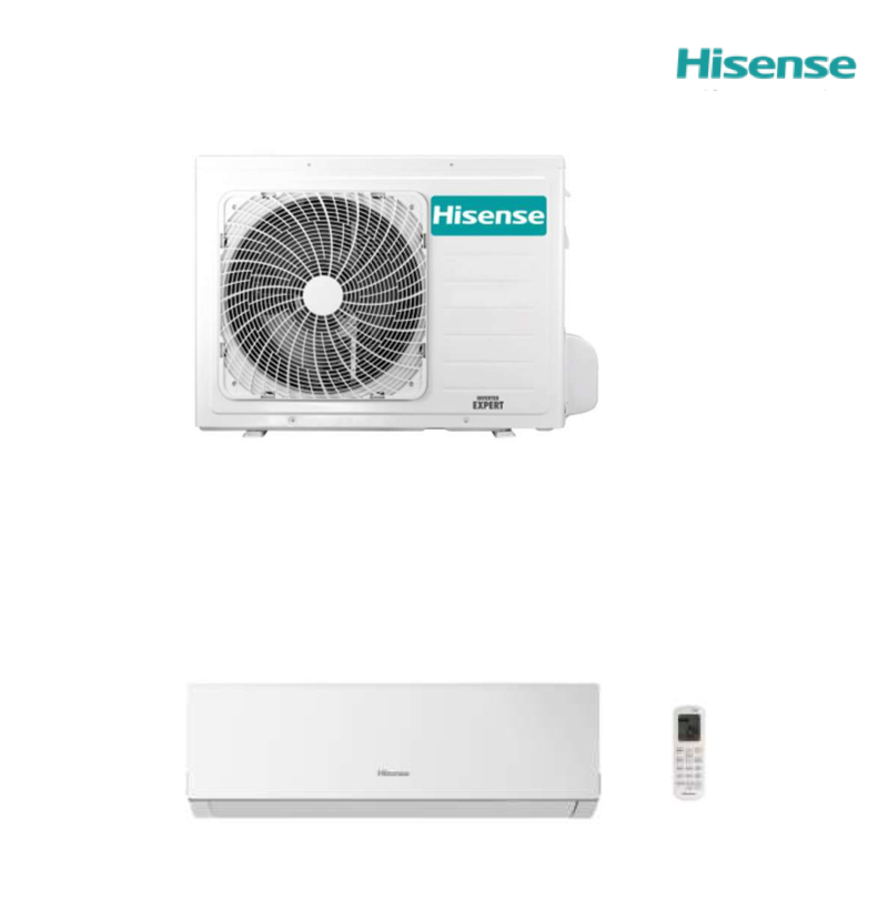 Hisense Klimapaket, 1 Innengerät 2,6 kW