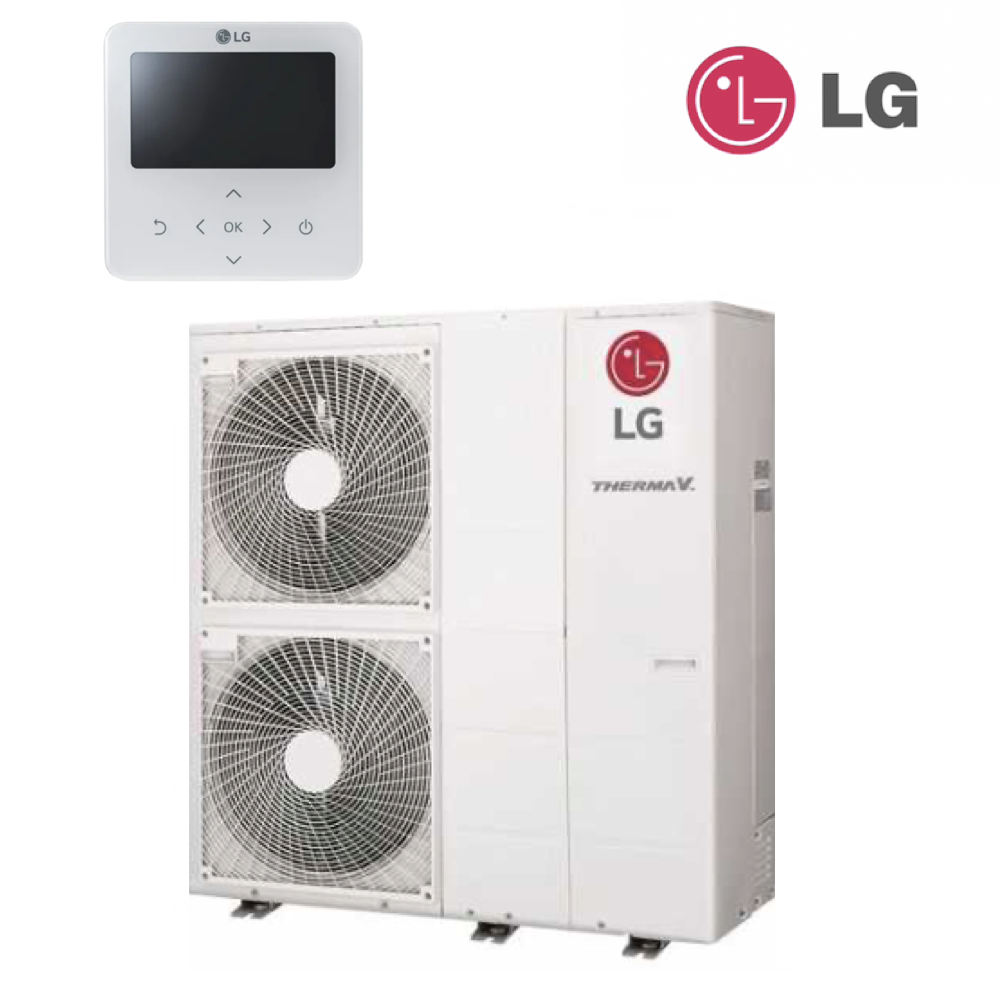 LG Wärmepumpe Monoblock  12 kW inkl. Steuerung