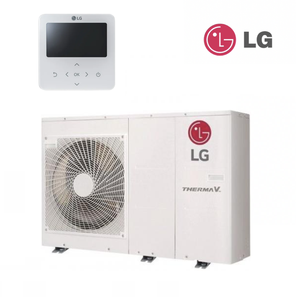 LG Wärmepumpe Monoblock 5,5 kW inkl. Steuerung