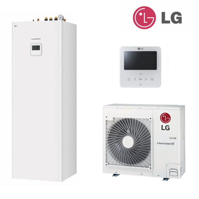 LG Wärmepumpenpaket inkl. Warmwasserbereitung 9 kW