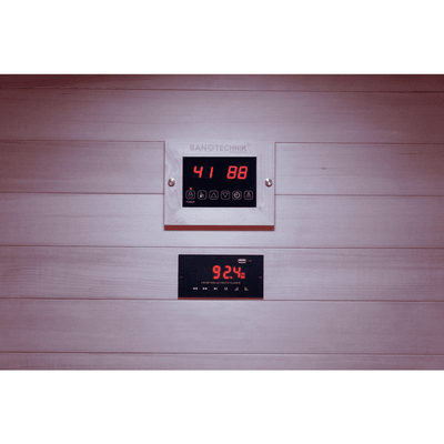 Infrarotkabine Ruby 2 Temperaturanzeige